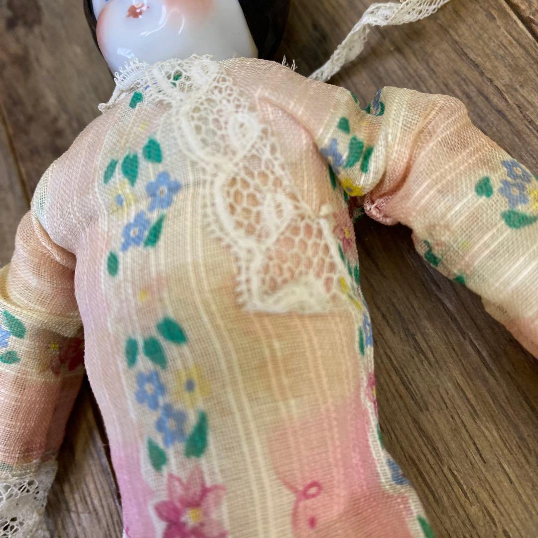 ドイツアンティーク チャイナヘッドドール 26cm