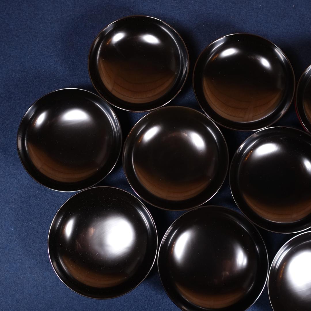 塗師 和田璜斎 秀衡絵 煮物椀 秀衡椀 10客 共箱