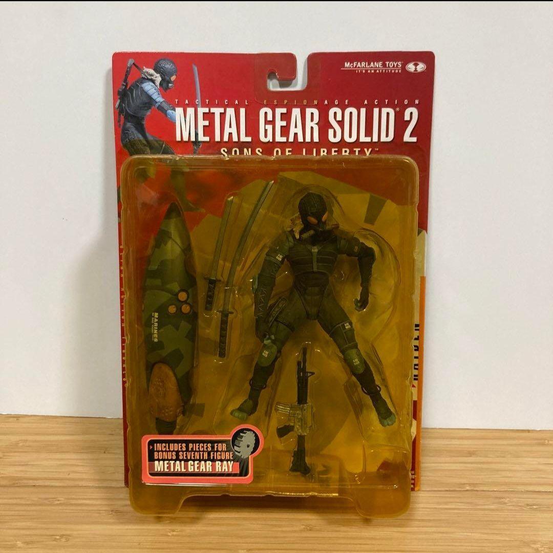 〈未開封〉メタルギアソリッド2　マクファーレントイズ6体セット