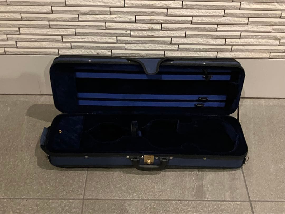 バイオリン　ケース　紺色　(東洋　スーパーライトではありません)軽いコンパクト