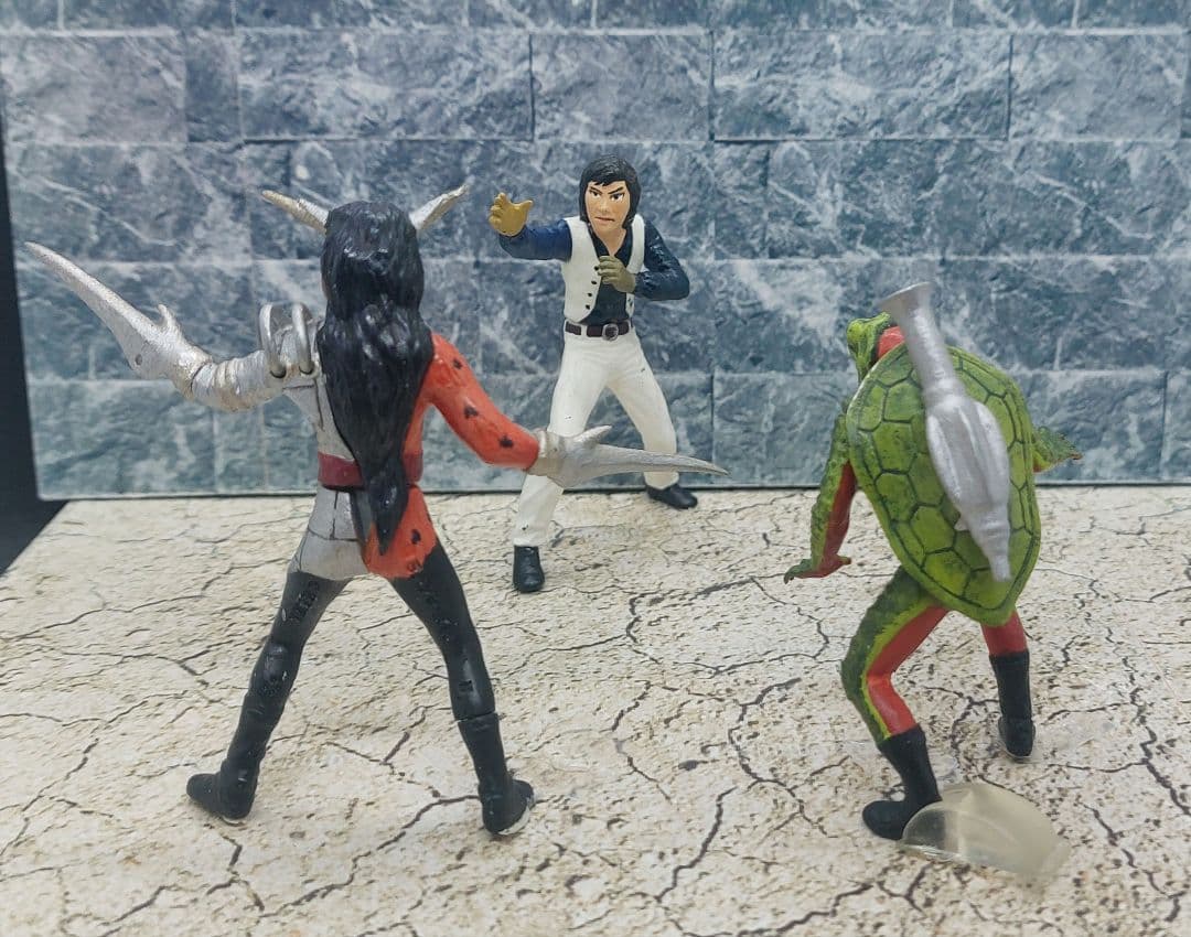 仮面ライダー　かりうむ仮面ライダーリペイントフィギュア6種