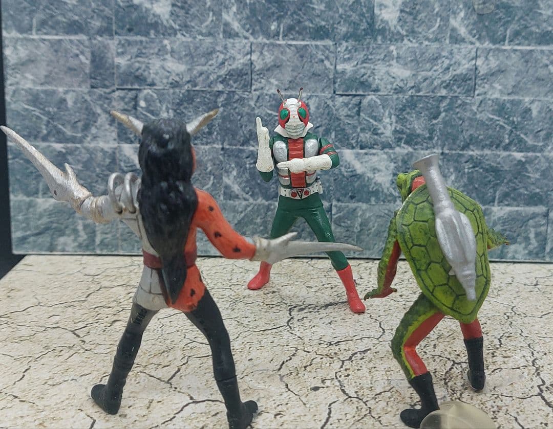 仮面ライダー　かりうむ仮面ライダーリペイントフィギュア6種