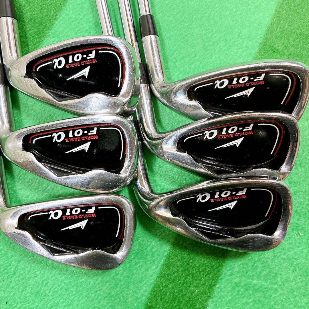 【初心者オススメ】ワールドイーグル F-01a ゴルフクラブ 10本セット 右