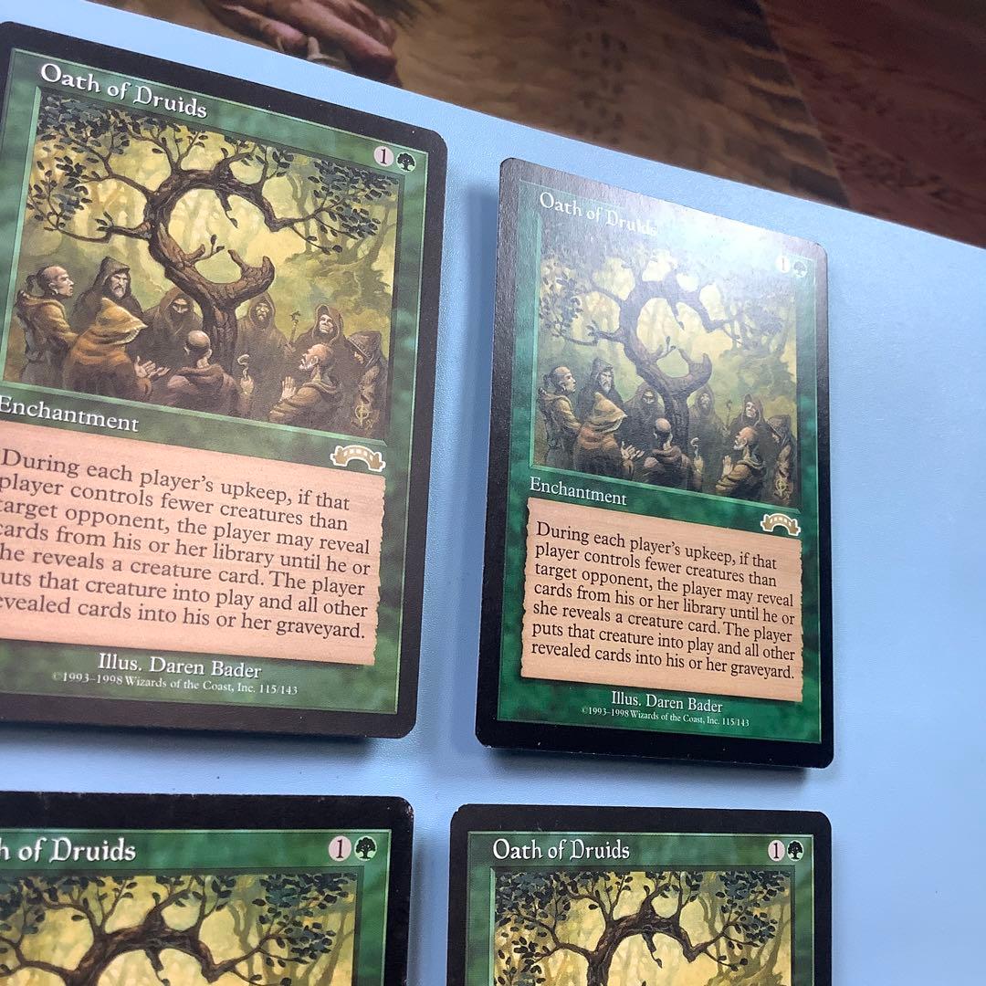 ドルイドの誓い/Oath of Druids EXO英語4枚セット