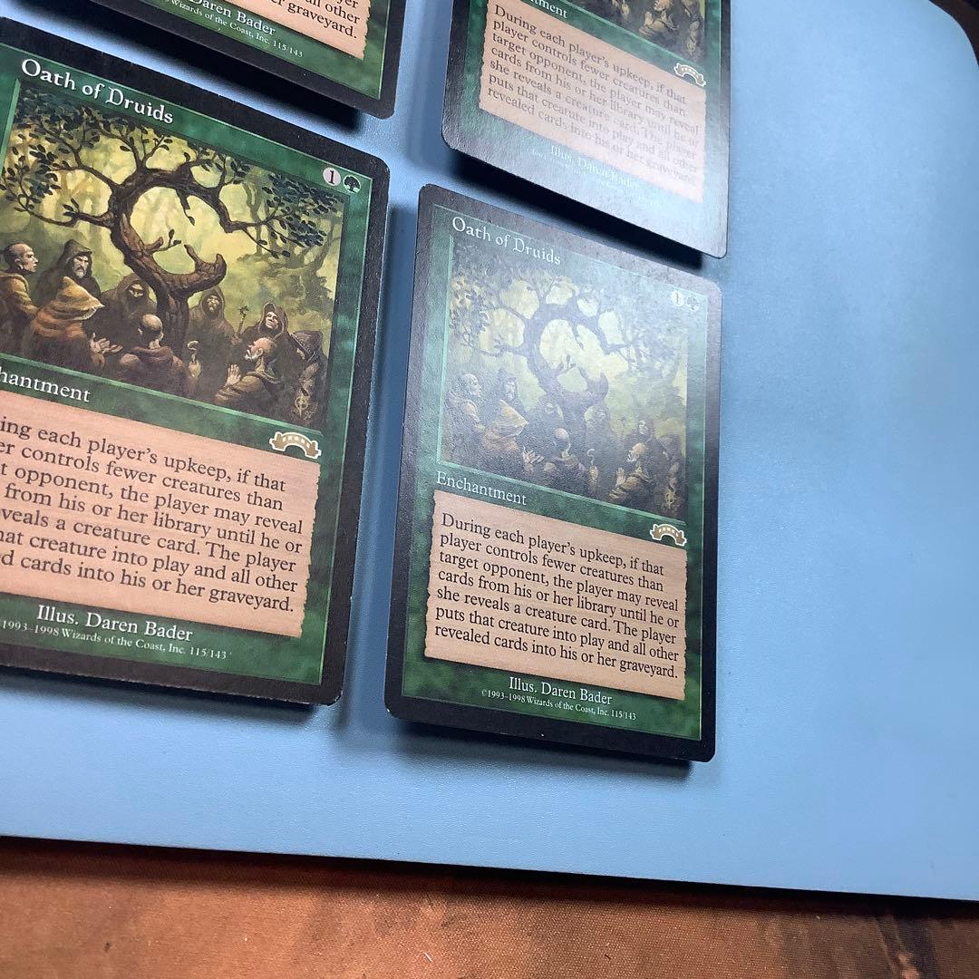 ドルイドの誓い/Oath of Druids EXO英語4枚セット