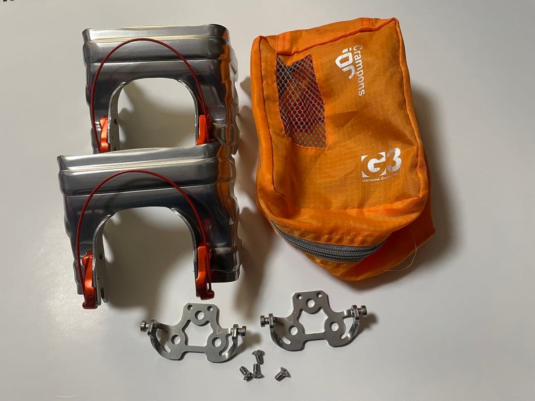 G3 ION ZED クランポン クトー 105mm プレート付き