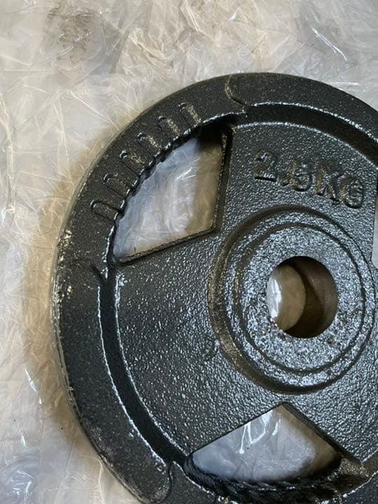 50mmアイアンプレート　15kg  4枚