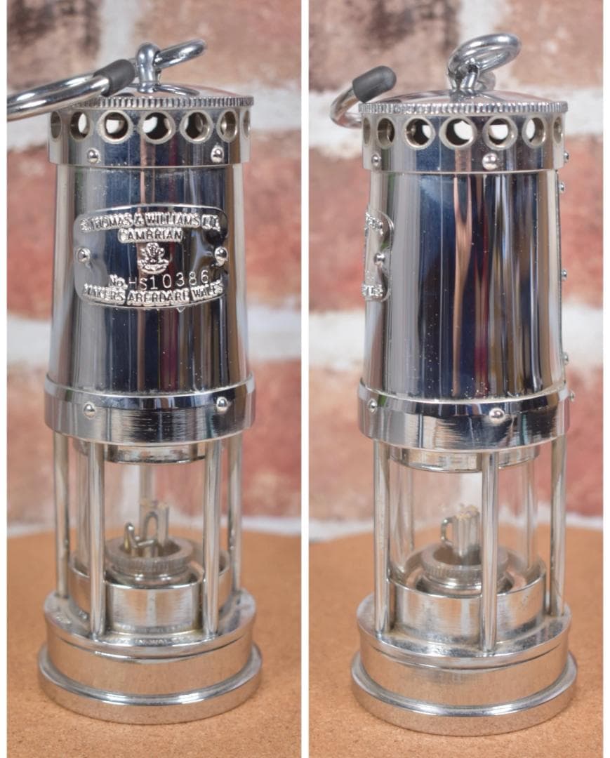 ★シリアルナンバー付 ミニ E.Thomas Williams クロームランタン