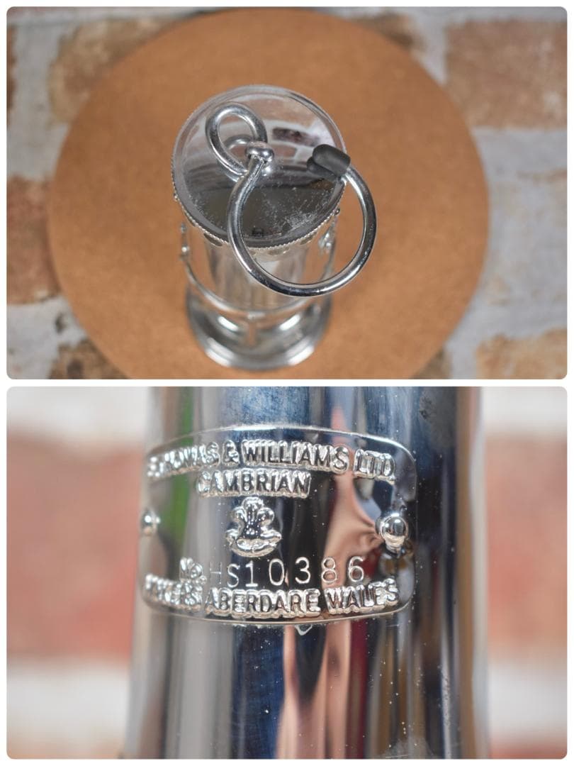 ★シリアルナンバー付 ミニ E.Thomas Williams クロームランタン