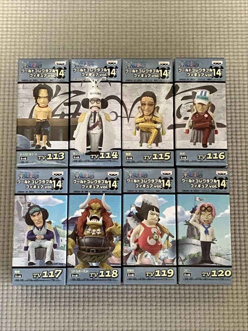 ワンピース ワールドコレクタブル vol.11 vol.14 16種【未開封品】