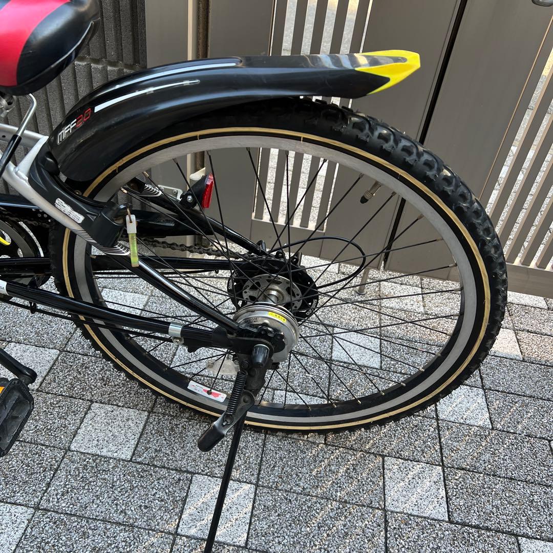 中古車　BRIDGESTONE クロスファイヤーJr　24インチ　7段変速　美品