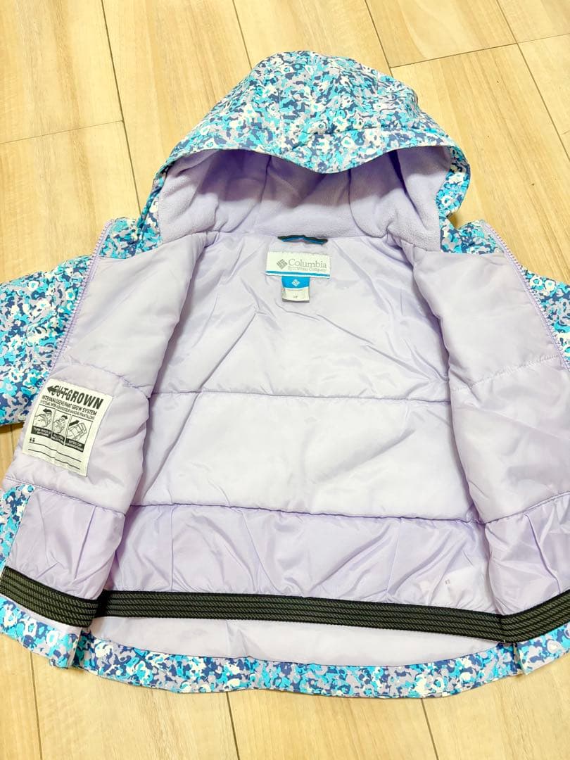 Columbia スキーウェア　派手　花柄　100