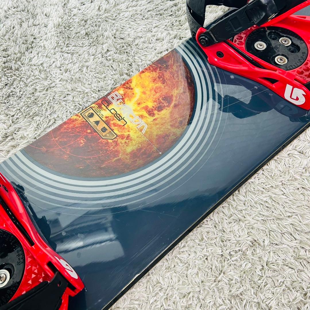 【初心者おすすめ 】バートン　クラッシュ　スノーボード　セット　155cm