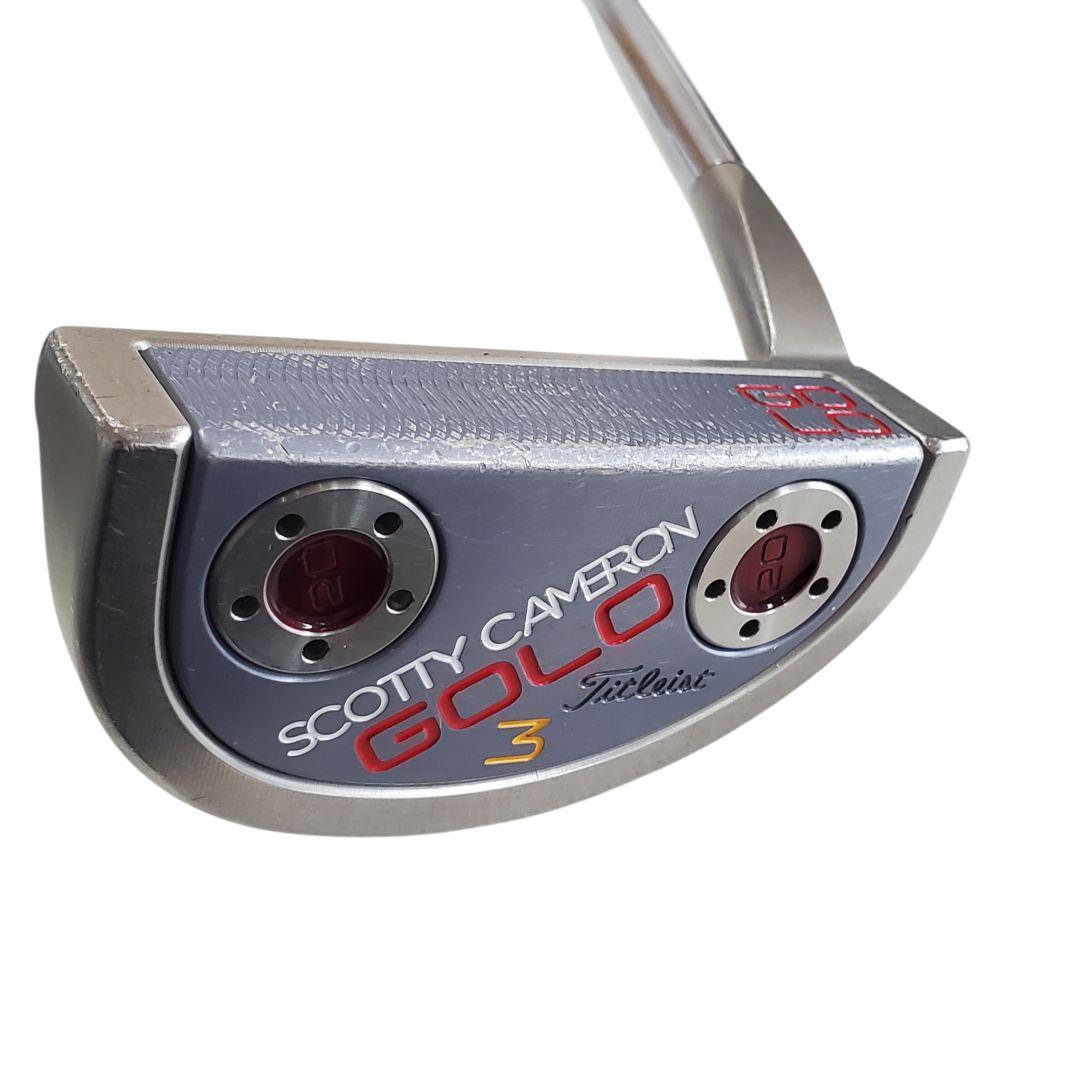 【タイトリスト スコッティキャメロン GOLO3】33インチ 右用 パター