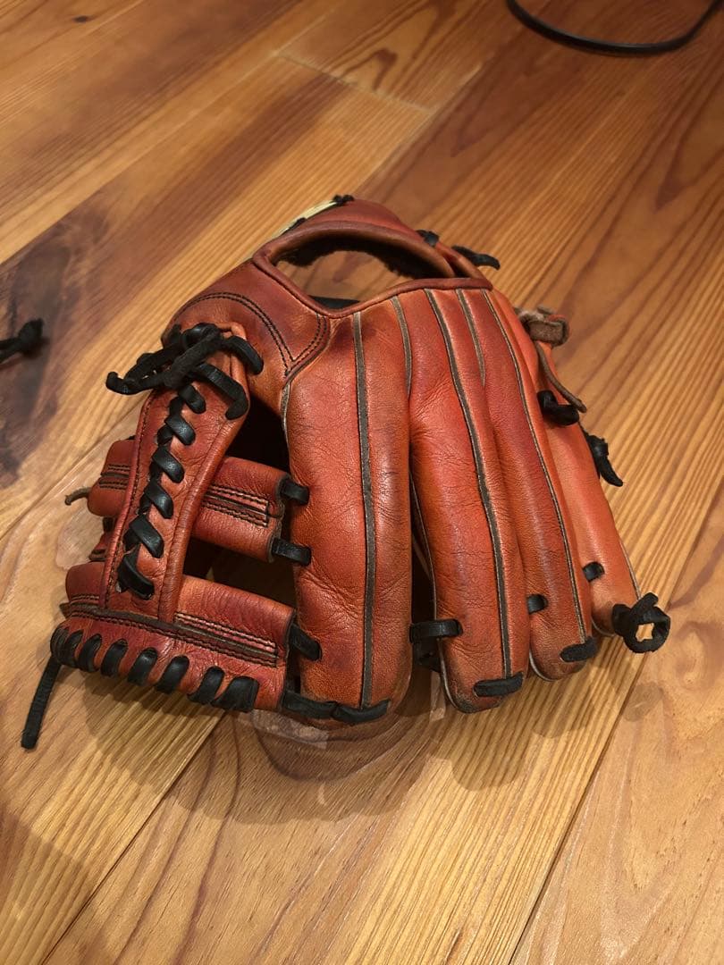 SSK proedge 硬式グローブ オレンジ 収納袋付き