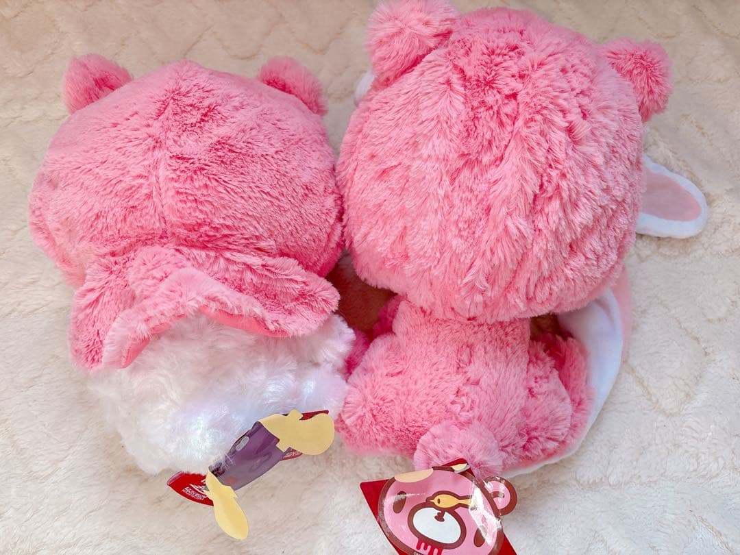 【タグ付】汎用うさぎ 周年記念 2体セット（6周年 ＆ 8周年アニバーサリー）