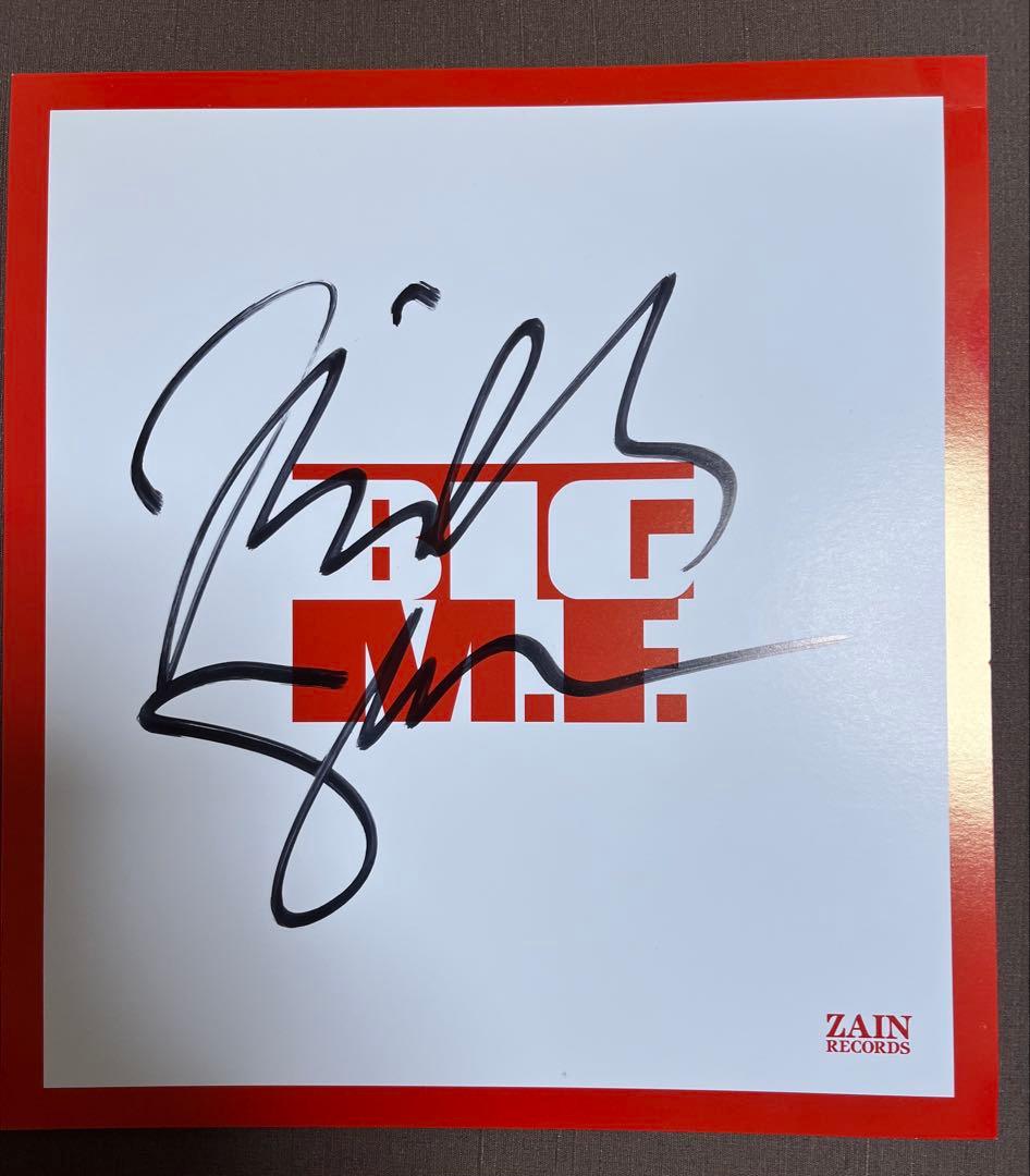 B'z LIVE-GYM 2002年 サイン色紙