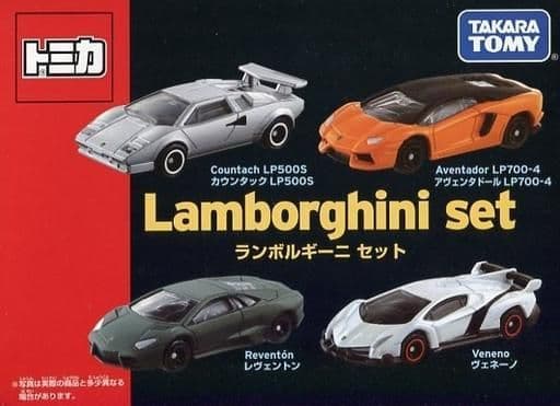 [全16種コンプ]トミカ+HWランボルギーニセット