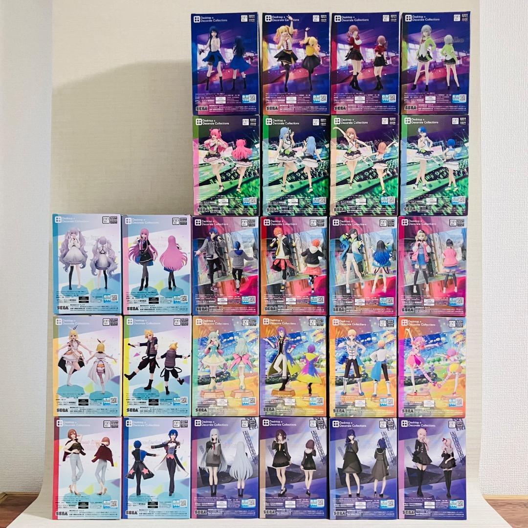 プロジェクトセカイ　カラフルステージ！　プライズフィギュア　26点セット