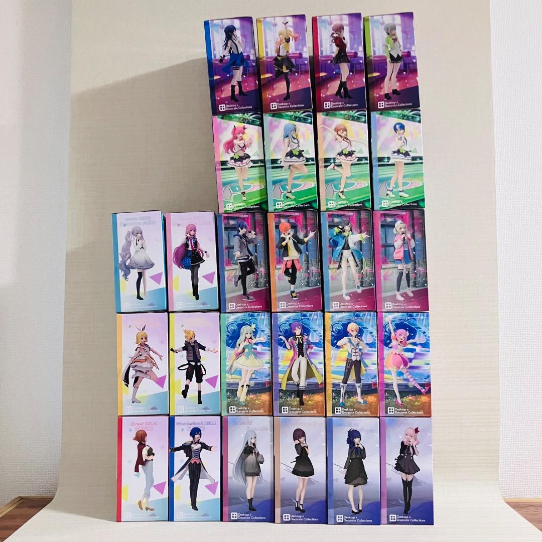 プロジェクトセカイ　カラフルステージ！　プライズフィギュア　26点セット