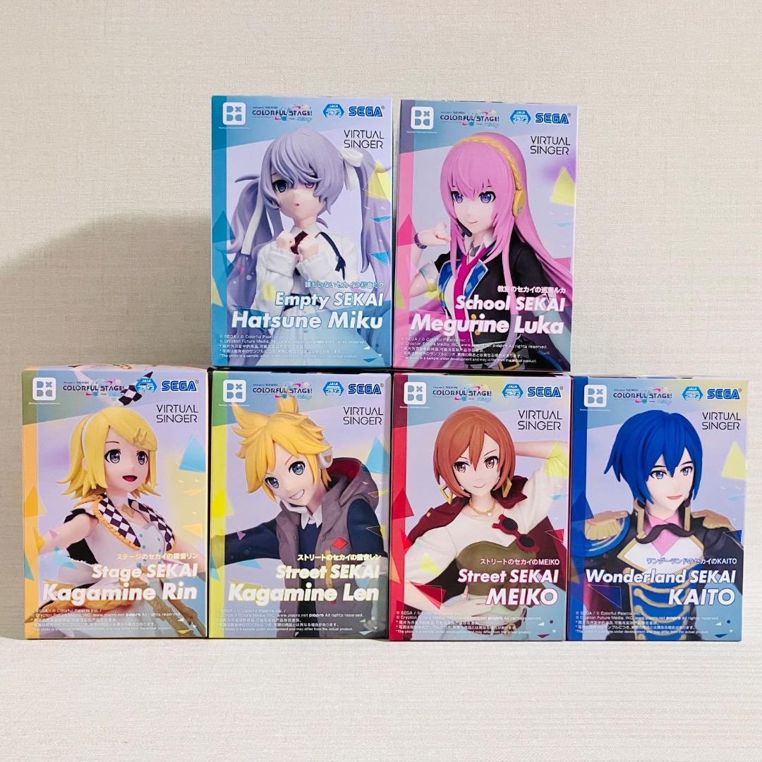 プロジェクトセカイ　カラフルステージ！　プライズフィギュア　26点セット