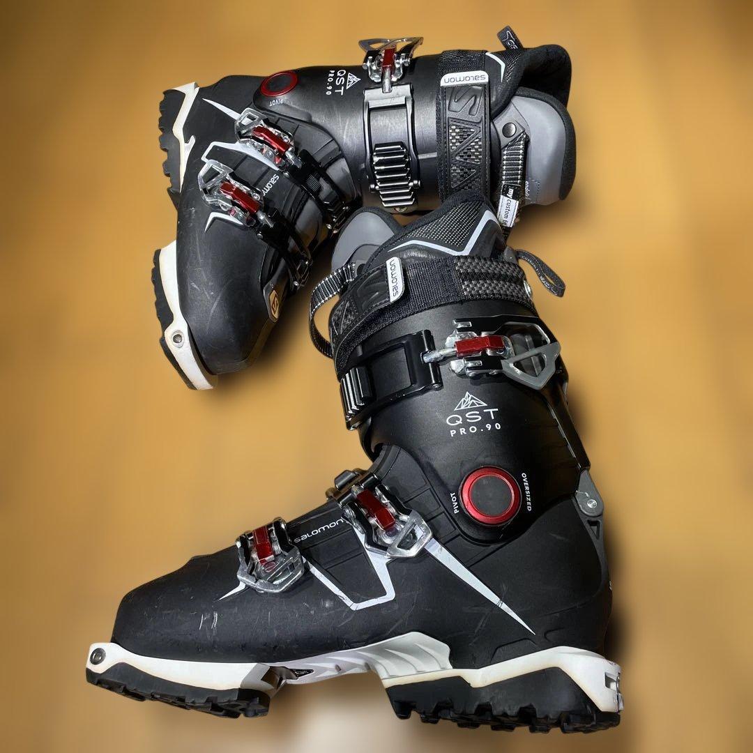 名機salomonサロモンQST PRO90 25.0-25.5cm TLT