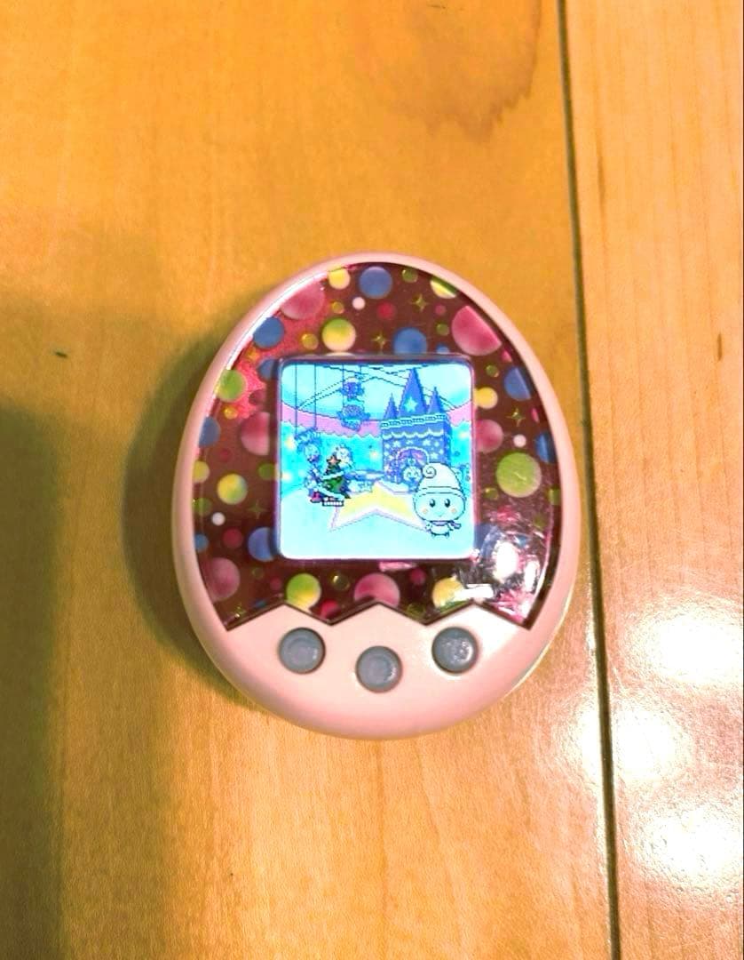 たまごっちmix Tamagotchi x M!X ピンク ドット柄