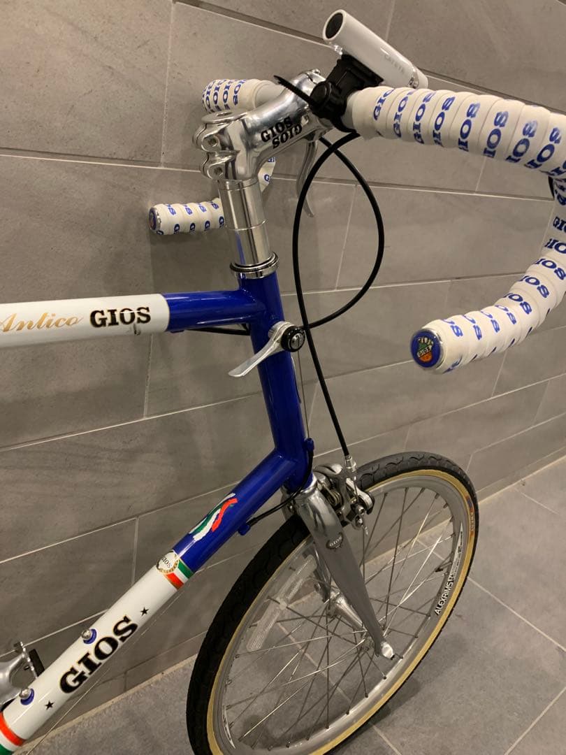 【東京近郊受渡し希望】ほぼ未使用 GIOS ANTICO ミニベロ 美品