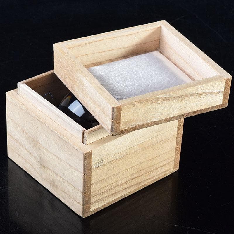 パワーストーン　天然水晶玉　丸玉　直径約4.1cm　共箱　V　R8565