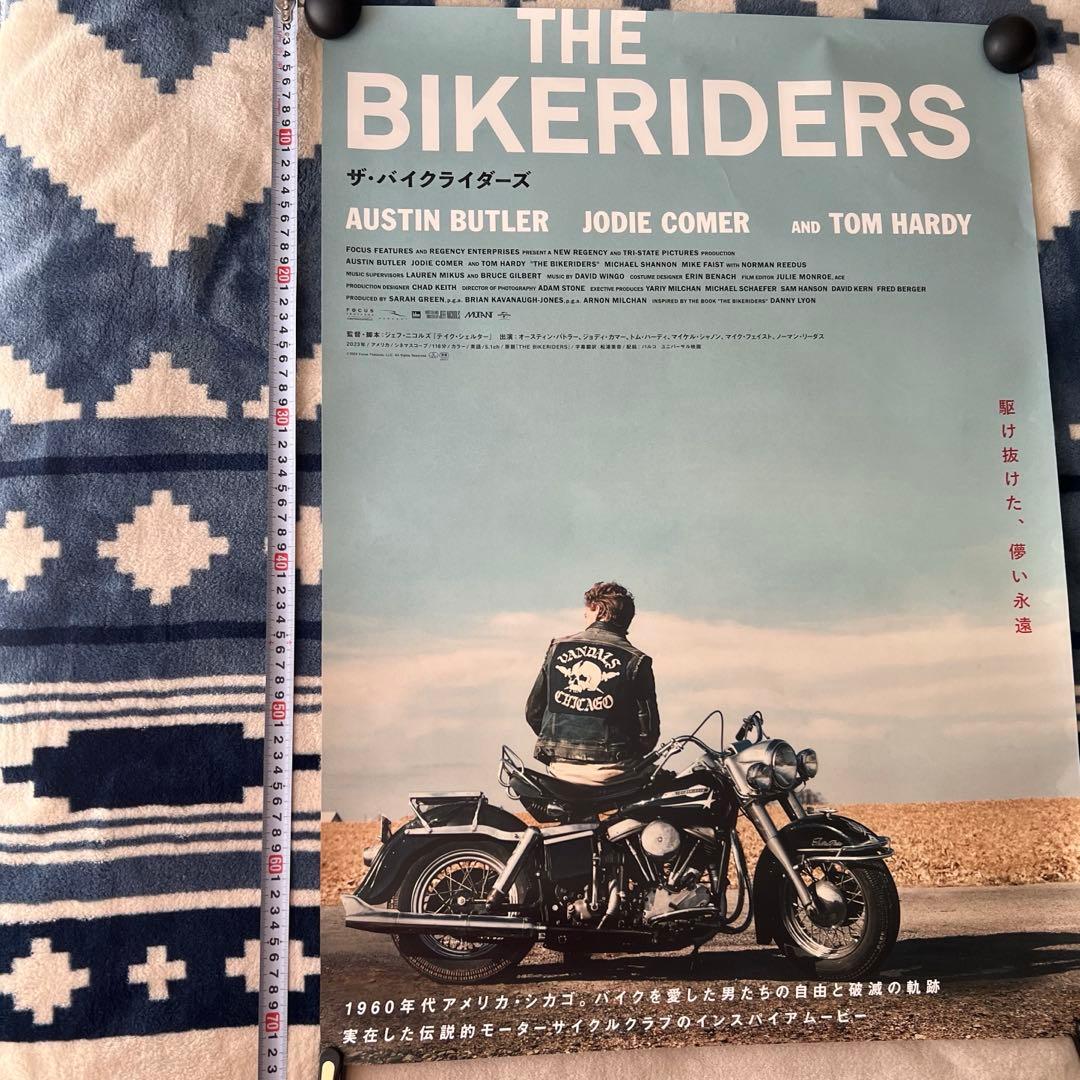 未使用 映画 B2ポスター　ザ・バイクライダーズ Harley-Davidson