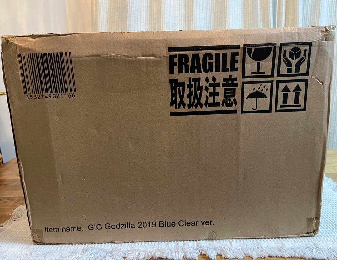 ギガンティックシリーズ ゴジラ (2019) ブルークリアVer. 輸送箱未開封