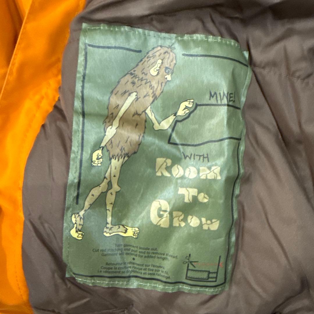 【美品】BURTON キッズ フード付きジャケット オレンジ