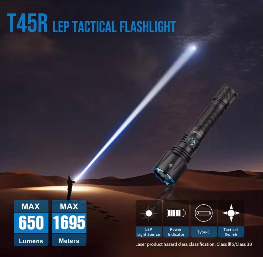 TrustFire T45R 懐中電灯 LEPライト