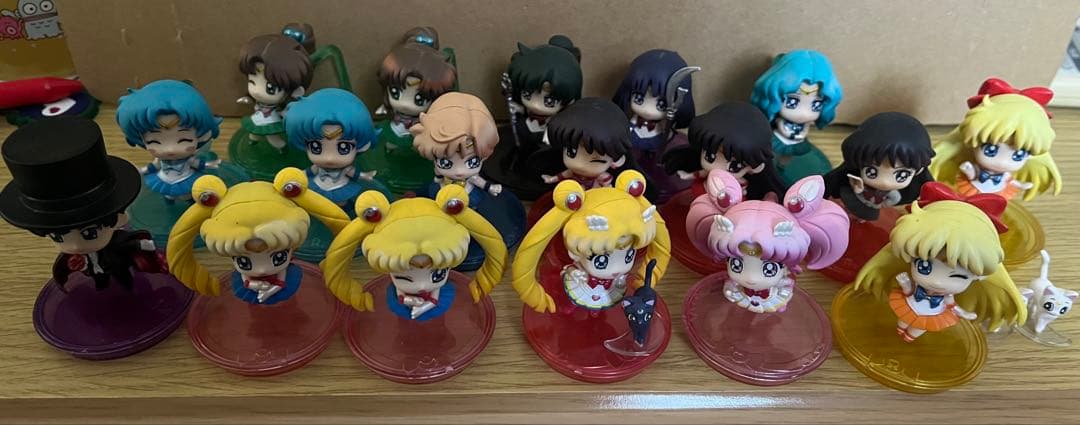 セーラームーン　ぷちきゃらセット