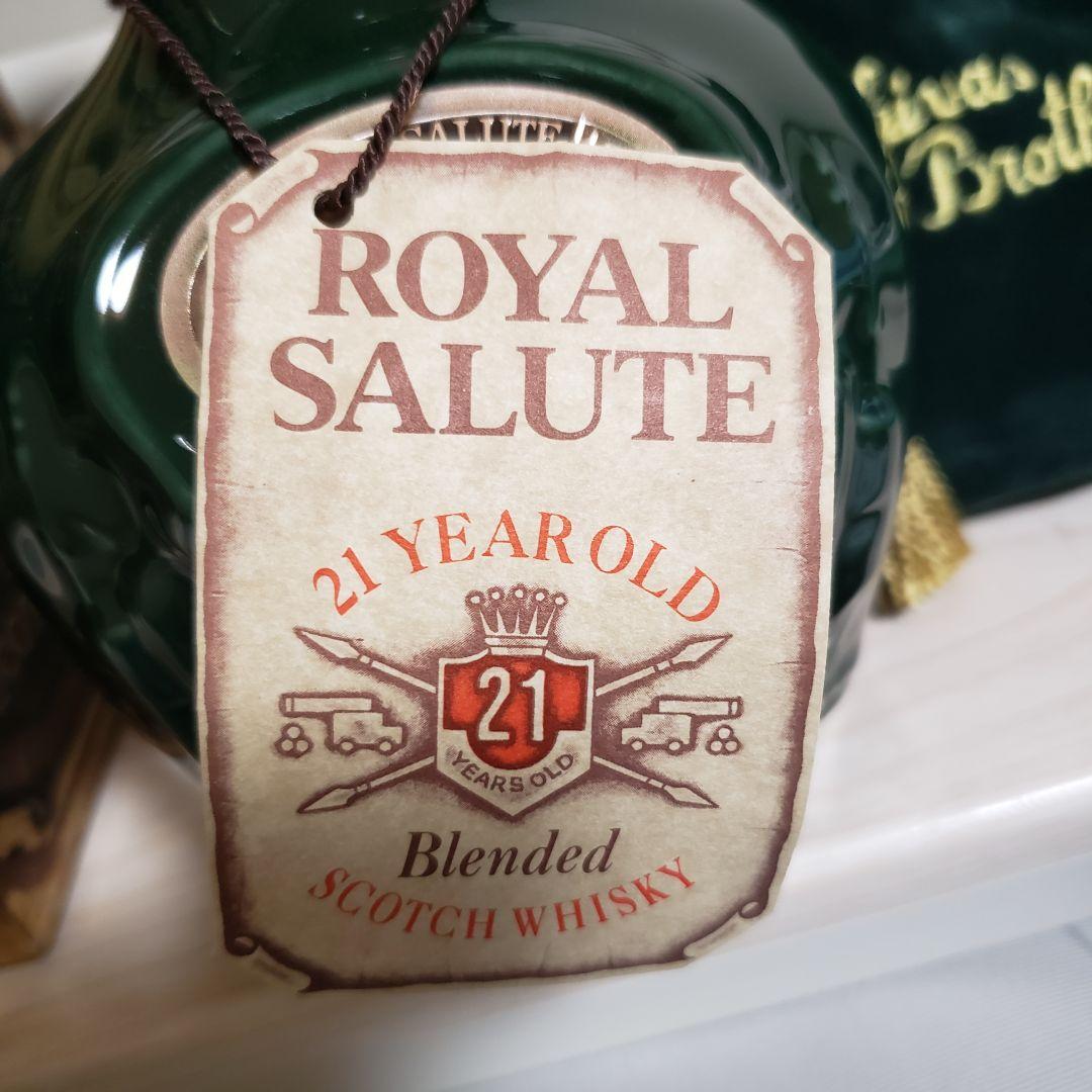 シーバス ロイヤルサルート 21 未開封 古酒 700ml 陶器