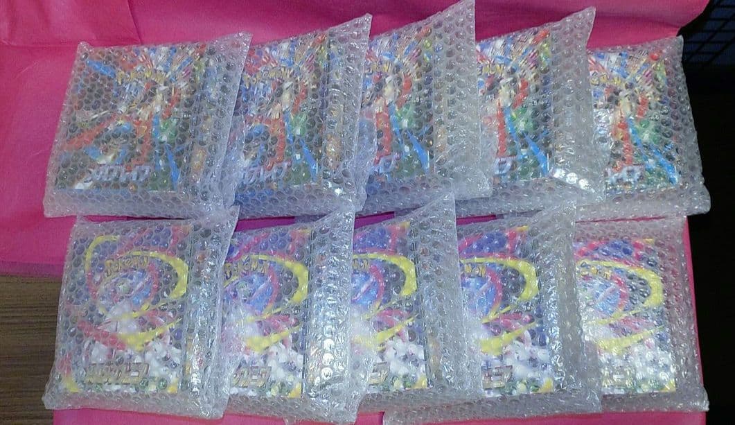 ポケモンカードメガブレイブ メガシンフォニア各5箱、計10箱シュリンク付