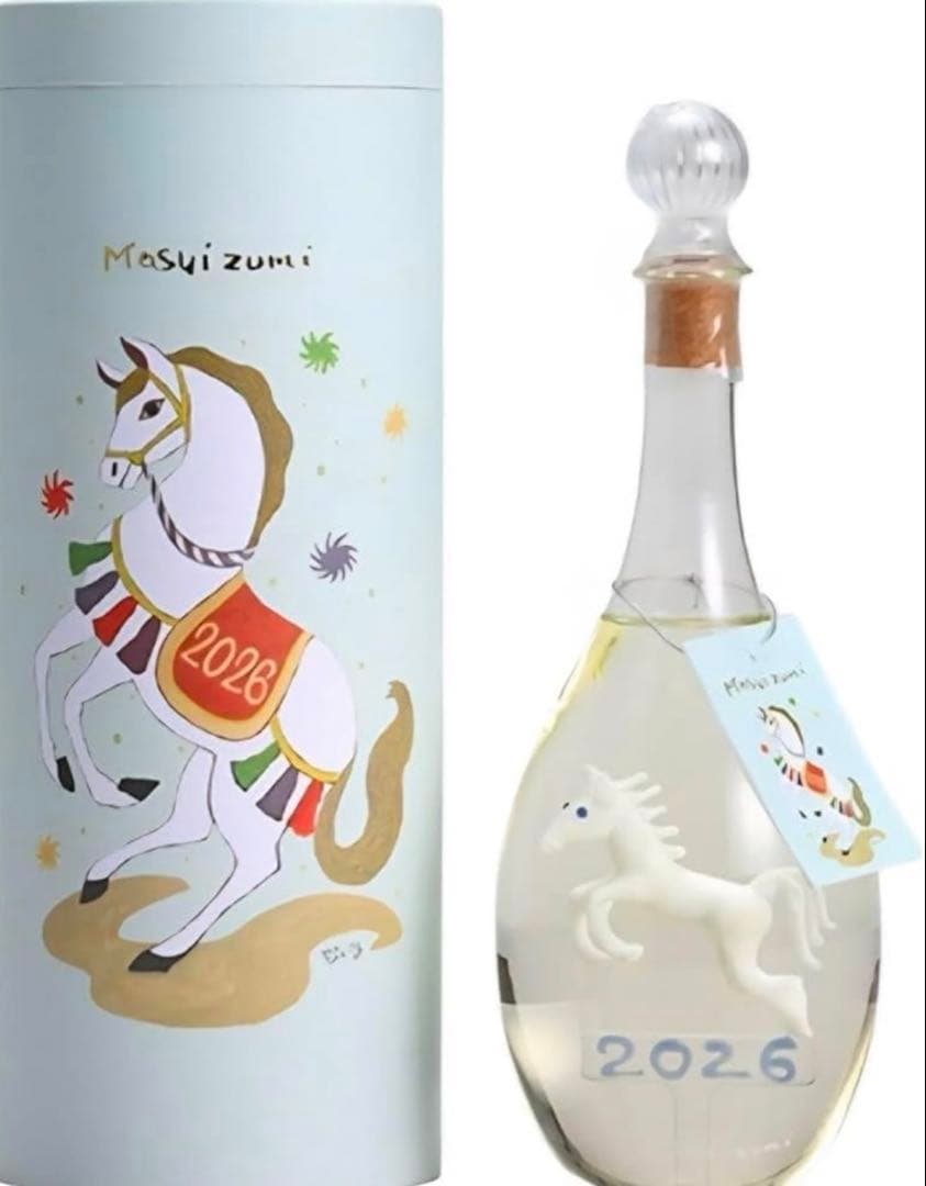 満寿泉（ますいずみ）純米大吟醸 干支ボトル 2026干支「午」16度 520ml