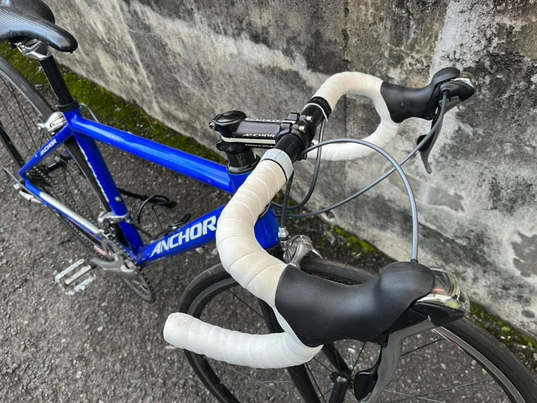 アンカー ロードバイク RFX8W ブルー トップチューブ約510㎜ 中古品