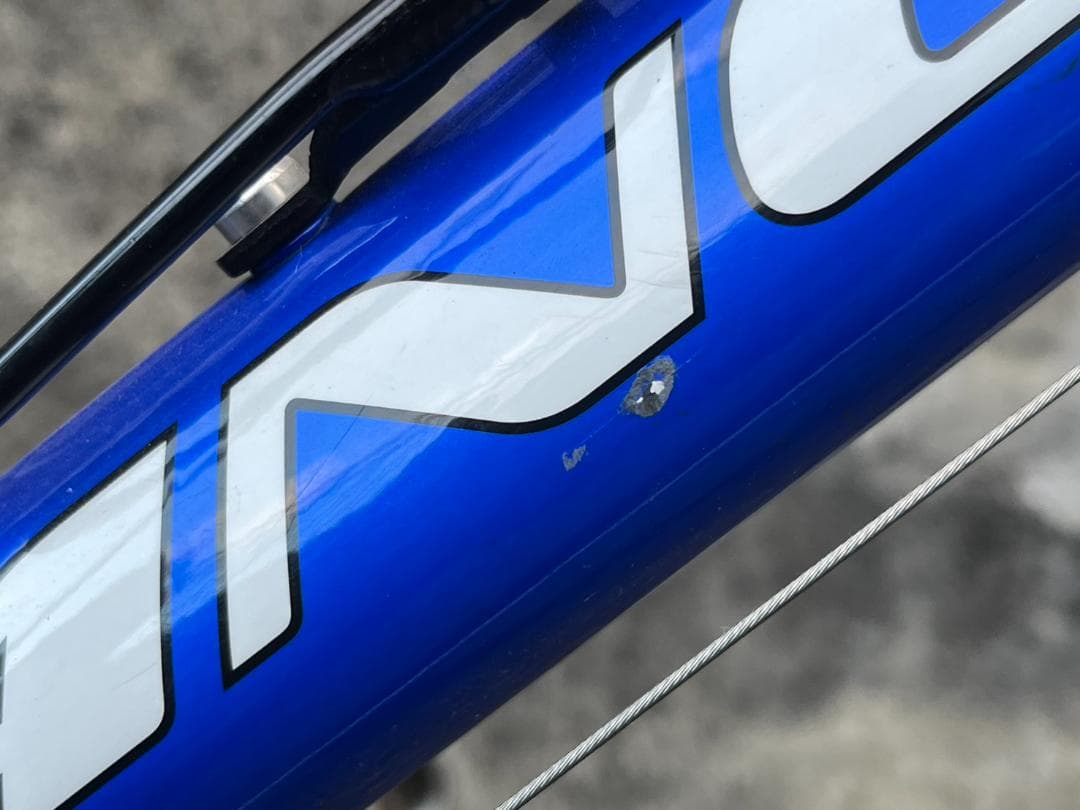 アンカー ロードバイク RFX8W ブルー トップチューブ約510㎜ 中古品