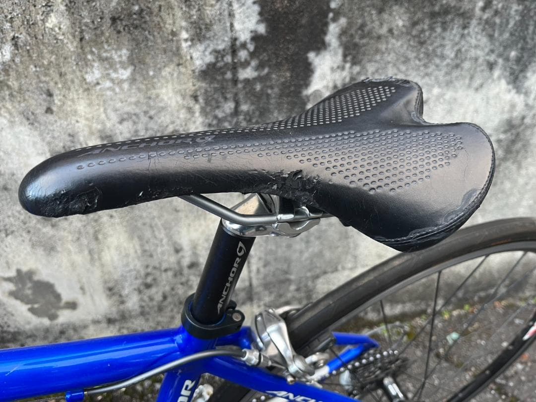 アンカー ロードバイク RFX8W ブルー トップチューブ約510㎜ 中古品