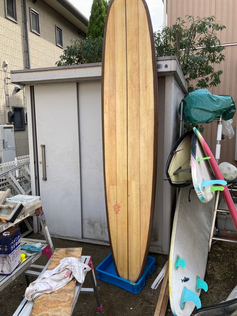 ❶希少バルサロングボード、シングル、290.湘南海岸周辺手渡し
