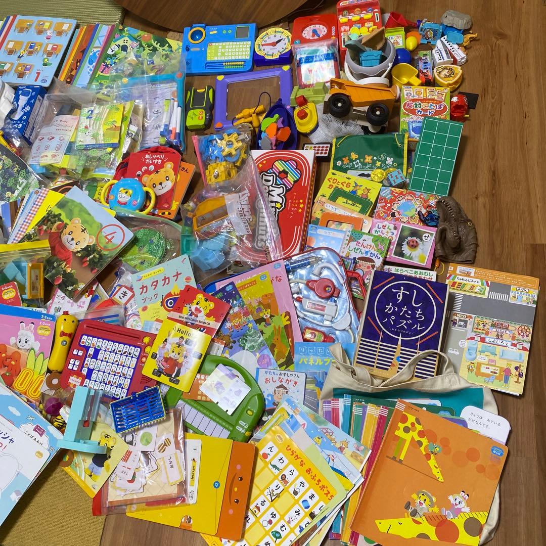 こどもチャレンジ　ベネッセ　しまじろう　アンパンマン　セット　まとめ　知育