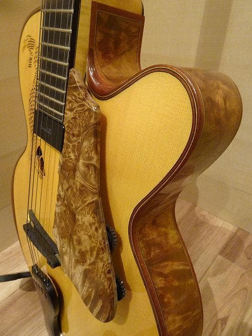 最終価格！Oracle of Guitars Burl Maple Benede