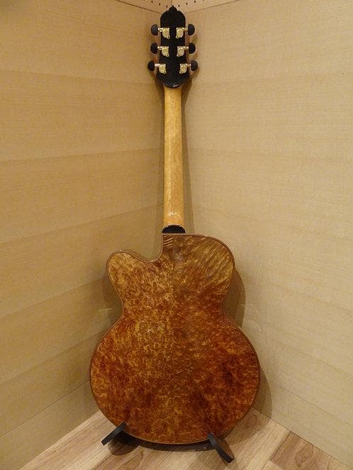 最終価格！Oracle of Guitars Burl Maple Benede