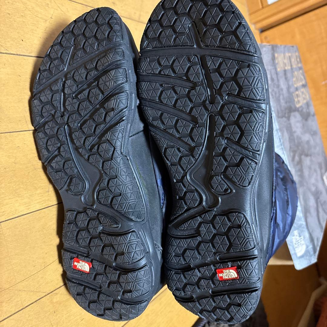 ノースフェイス　ブーツ　27センチ　ネイビーカモ