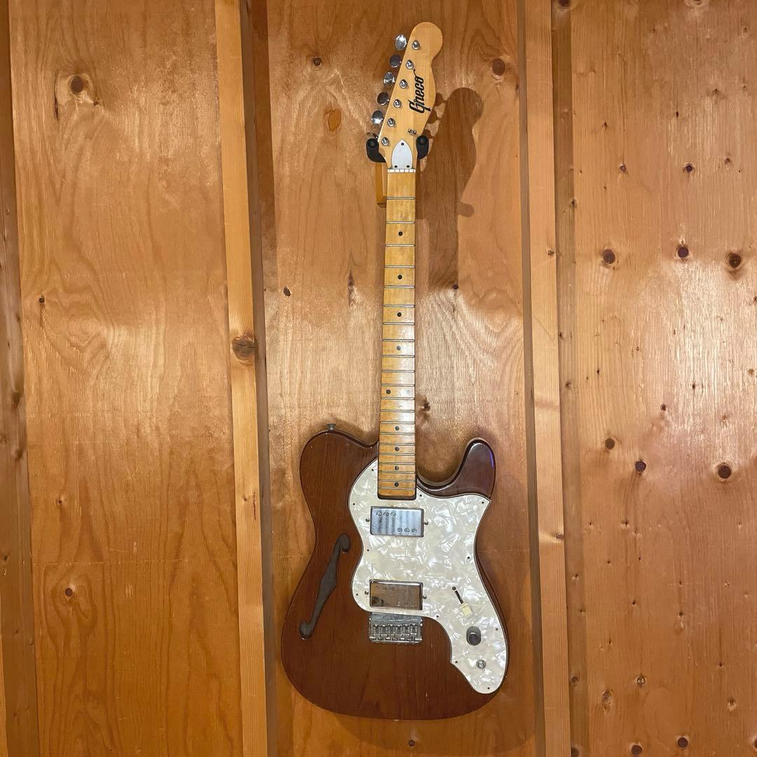 【ケース付き】GRECOテレキャスター　シンライン　ジャパンビンテージ　ジャンク