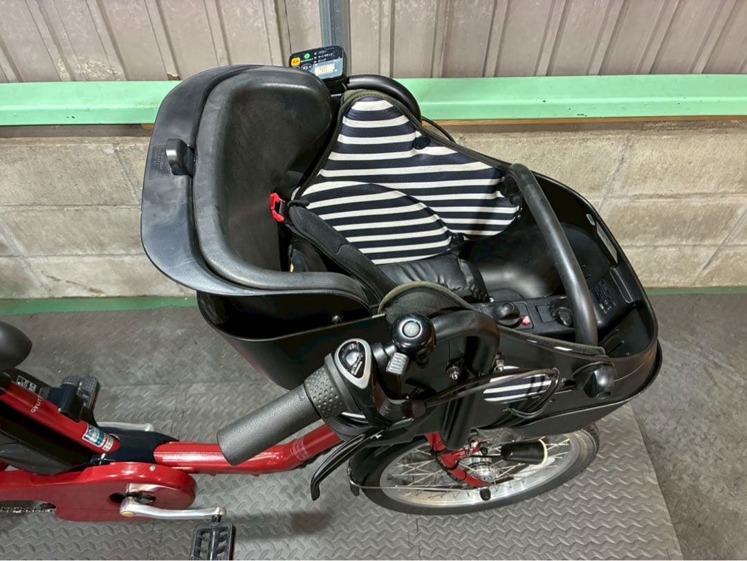 №4887 電動自転車　パナソニック　GYUTTO 20インチ ダークレッド