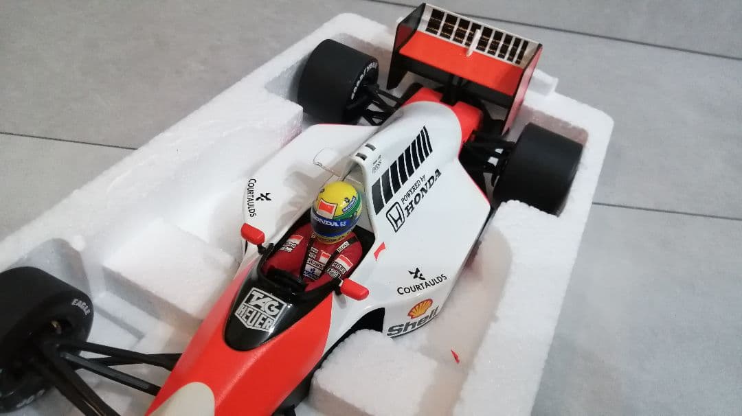 MINICHAMPS アイルトンセナ マクラーレン ホンダMP4/5B 1990
