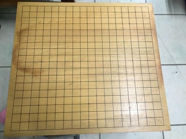 Y ⑨【極上】 囲碁盤＆ 碁石 木製 脚付き へそ有り 碁笥セット 蓋有 S