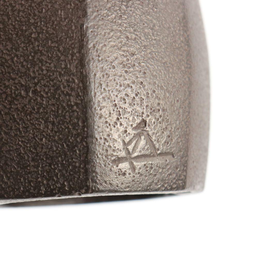 十四代 宮崎寒稚造 八角蓋置 不見斎二百回忌記念 鵬雲斎書付 茶道具　V117